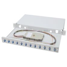 Патч-панель 1U 19, 12xLC duplex, incl, Splice Cass, OS2 Color Pigtails, Adapter Digitus (DN-96331/9)