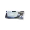 Клавіатура Aula F87 Gasket Greywood V3 Wireless/Bluetooth/USB UA White (6948391208602) - Зображення 2