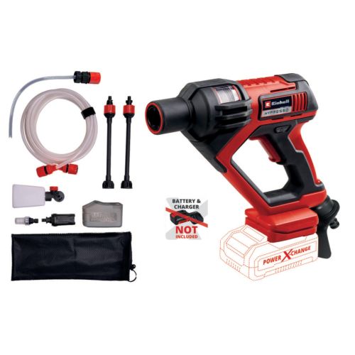 Мойка высокого давления Einhell HYPRESSO 18/24-1 Li - Solo, PXC, 18V, 24 бар, 240 л/мин (без АКБ и ЗУ) (4140135)