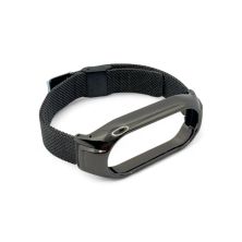 Ремешок для фитнес браслета BeCover Metal для Xiaomi Mi Smart Band 9 Black (711978) Ремешок для фитнес браслета BeCover Metal для Xiaomi Mi Smart Band 9 Black (711978)