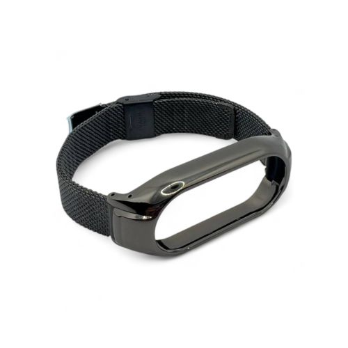 Ремешок для фитнес браслета BeCover Metal для Xiaomi Mi Smart Band 9 Black (711978)