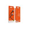 Дата кабель USB 2.0 AM to Lightning 1.0m 2.4A black BOROFONE (6931474743893) - Зображення 1
