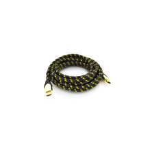 Кабель мультимедійний HDMI M to HDMI M 3.0m V2.1 8K60Hz 4K120Hz black/gold Ritar (YT-HDMI(M)/(M)V2.1-3.0m/19949)