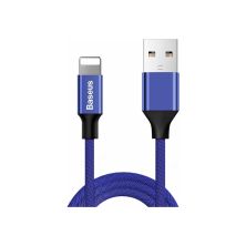 Дата кабель USB 2.0 AM to Lightning 1.8m navy blue Baseus (CALYW-A13)
