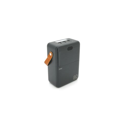 Батарея универсальная Remax 80000mAh, PD, QC/27W+22.5W, 3*USB, Type-C, Black (RPP-118) Батарея универсальная Remax 80000mAh, PD, QC/27W+22.5W, 3*USB, Type-C, Black (RPP-118)