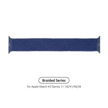 Ремешок для смарт-часов Armorstandart Braided Solo Loop для Apple Watch 42 (Series 11-10)/41/40/38 Atlantic Blue Size 2 (120 mm) (ARM58066)