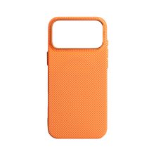 Чохол до мобільного телефона Armorstandart LikeCarbon2 MagCase Apple iPhone 17 Pro Max Kevlar Orange (ARM88555)