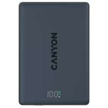 Батарея універсальна Canyon 5000mAh OnPower 500 PD20W Magnetic wireless MagSafe Black (CNS-CPB500B)