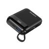Батарея універсальна Canyon 10000mAh OnPower 104 PD/20W, QC/22.5W built-in cable Black (CNS-CPB104B) - Зображення 2