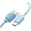 Дата кабель USB 2.0 AM to USB-C 1.0m 100W blue Essager (EXC7A-WL03-P) - Зображення 1