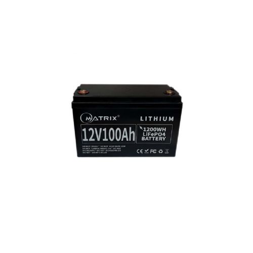 Батарея LiFePo4 Matrix 12.8V-100Ah 1,28kWh (MLR 12100)
