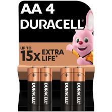 Батарейка Duracell AA MN1500 LR06 * 4 (5000394052536 / 81551270)