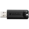 USB флеш накопичувач Verbatim 16GB PinStripe Black USB 3.2 (49316) - Зображення 1