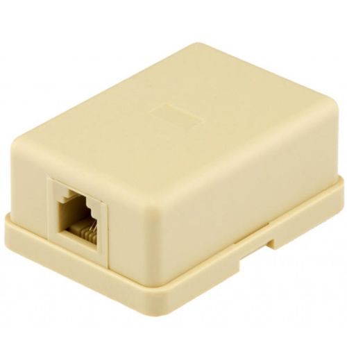 Телефонная розетка RJ12x1 UTP, 6P4C Ritar (06298)