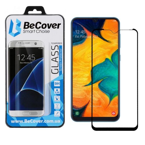 Стекло защитное BeCover Samsung Galaxy A30/A30s 2019 SM-A305/SM-A307 Black (703442)