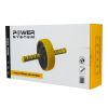 Ролик для преса Power System PS-4034 Yellow-Grey (PS-4034_Yellow-Grey) - Зображення 3