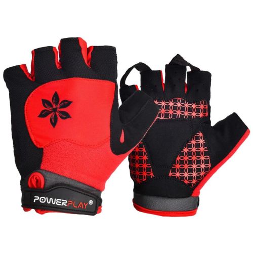 Велоперчатки PowerPlay Women 5284 Red S (5284A_S_Red)