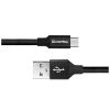 Дата кабель USB 2.0 AM to Micro 5P 0.25m black ColorWay (CW-CBUM048-BK) - Зображення 3