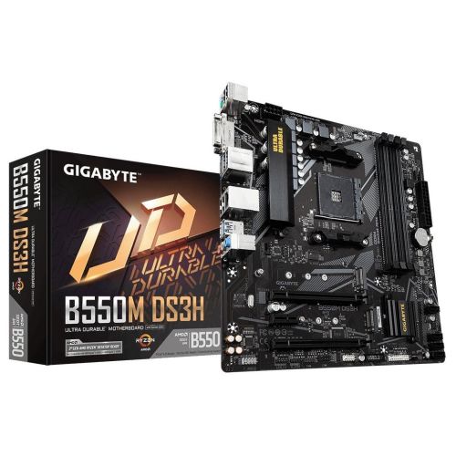 Материнська плата GIGABYTE B550M DS3H