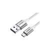 Дата кабель USB 2.0 AM to Micro 5P 2.0m US290 3A 18W Nickel Plating White Ugreen (60153) - Изображение 1
