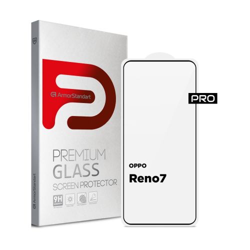 Стекло защитное Armorstandart Pro OPPO Reno7 Black (ARM66553)