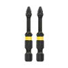 Набор бит DeWALT IMPACT TORSION, ударные, Pozidriv,Pz2, L=57 мм, 2 шт (DT70531T) - Изображение 1