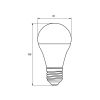Лампочка Eurolamp LED A60 7W E27 3000K 220V акция 1+1 (MLP-LED-A60-07272(E)) - Зображення 3