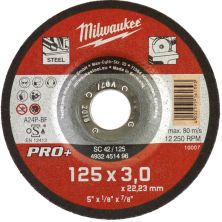 Круг отрезной Milwaukee по металлу SCS 42/125х3 PRO+, 125мм (4932451496)