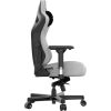 Кресло игровое Anda Seat Kaiser 3 Fabric Size XL Grey (AD12YDC-XL-01-G-PV/F) - Изображение 3