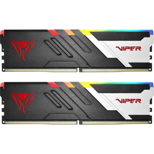 Модуль памяти для компьютера DDR5 64GB (2x32GB) 5600 MHz Viper Venom RGB Patriot (PVVR564G560C40K)