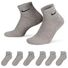 Шкарпетки Nike U NK EVERYDAY CSH ANKL 6PR 132 SX7669-064 34-38 6 пар Сірі (195244786824)