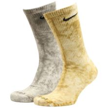Шкарпетки Nike U NK EVERYDAY PLUS CUSH CREW DM3407-907 38-42 2 пари Жовтий/Сірий (195867007610)