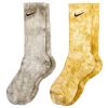 Шкарпетки Nike U NK EVERYDAY PLUS CUSH CREW DM3407-907 38-42 2 пари Жовтий/Сірий (195867007610) - Зображення 3