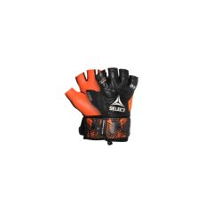 Воротарські рукавиці Select Goalkeeper Gloves Futsal Liga 609330-201 33 10 (201) Чорно-помаранчові (5703543212088)