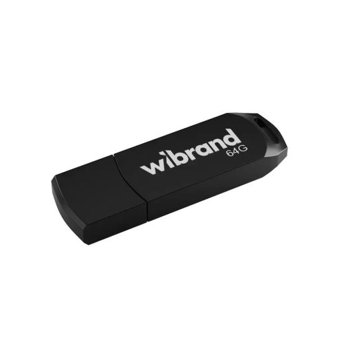 USB флеш накопитель Wibrand 64GB Mink Black USB 2.0 (WI2.0/MI64P4B)