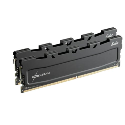 Модуль пам'яті для комп'ютера DDR5 32GB (2x16GB) 6000 MHz Black Kudos eXceleram (EK50320603238CD)