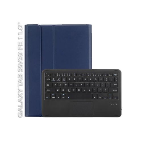 Чехол для планшета BeCover Keyboard+TouchPad Samsung Tab S9 (SM-X710/SM-X716)/S9 FE (SM-X510/SM-X516B) 11.0 Deep Blue (712418)