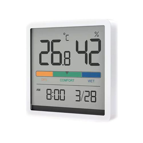 Метеостанция Xiaomi Miiiw Temperature Humidity Clock White S210 (MW22S06)