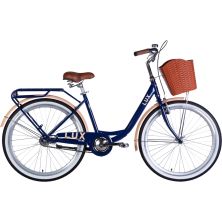 Велосипед Dorozhnik 26 LUX Velosteel рама-17 ST 2025 синій (OPS-D-26-289) Велосипед Dorozhnik 26 LUX Velosteel рама-17 ST 2025 синій (OPS-D-26-289)
