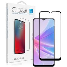 Стекло защитное ACCLAB Full Glue Oppo A58 4G Black (1283126583452)
