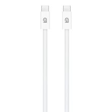 Дата кабель USB-C to USB-C 1.0m White Armorstandart (ARM72698)