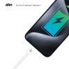 Дата кабель USB-C to USB-C 1.0m White Armorstandart (ARM72698) - Изображение 2