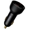 Зарядное устройство Baseus Superme Digital Display PPS Dual Quick Charger Car Charger black (TZCCZX-01) - Изображение 2
