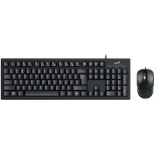 Комплект Genius KM-100SE USB UA Black (31330009410)