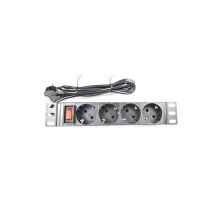 Силовой блок 10 1U, 4xSchuko, кабель 1.8м, вилка Schuko, алюм. корпус Eserver (WT-2316A) Силовой блок 10 1U, 4xSchuko, кабель 1.8м, вилка Schuko, алюм. корпус Eserver (WT-2316A)
