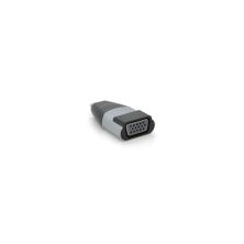 Перехідник USB-C M to VGA F black Voltronic (YT-A-Type-C(M)/VGA(F)-B/27017)