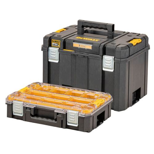 Ящик для инструментов DeWALT комплект TSTAK 2.0 + TSTAK IV + органайзер TSTAK IV (DWST83520-1)
