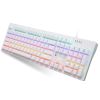 Клавиатура Thunderobot K104 Red Switch USB UA White (6932066308162) - Изображение 1