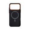 Чохол до мобільного телефона Armorstandart LikeCarbon2 SE MagCase Apple iPhone 17 Pro Max Kevlar Black Orange (ARM89165) - Зображення 1