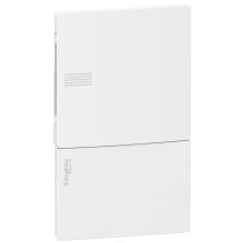 Распределительный щит Schneider Electric Mini Pragma 1ряд/4 модуля, внутрішній, димчасті двері (MIP22104)